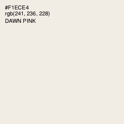 #F1ECE4 - Dawn Pink Color Image